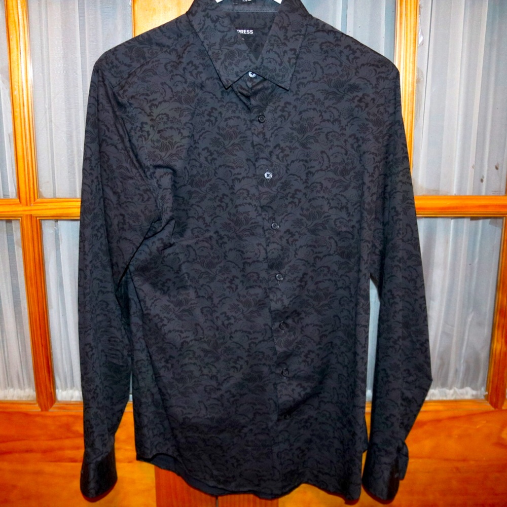 Express for Men Slim Casual Button up